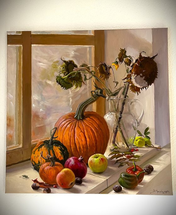 Pumpkin Still Life