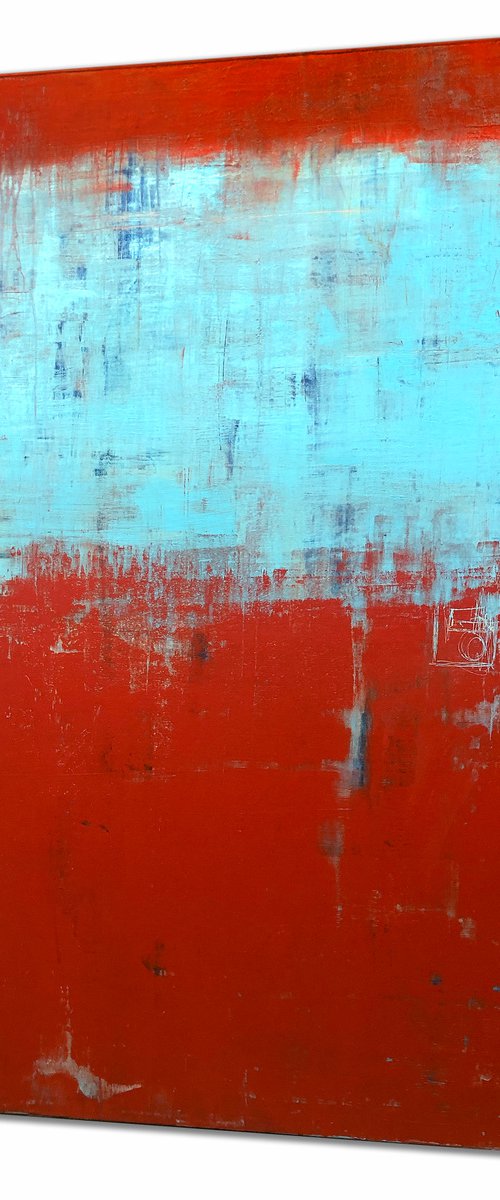 Weathered In Red (30x40in) by Robert  Tillberg