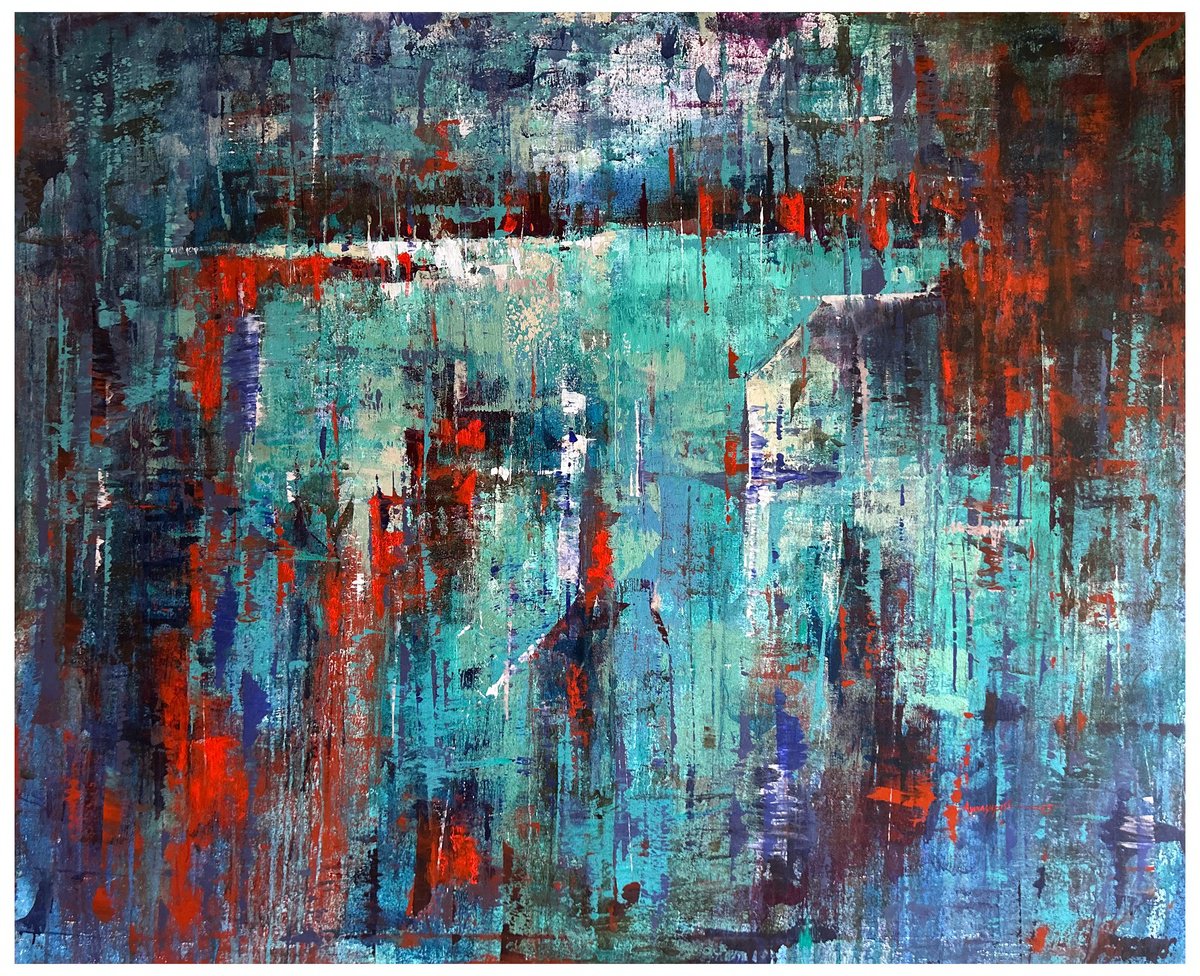  Light Of Hope_60X48 By Avinash Pise, 60 X 48, Artwork For Sale On Artfinder