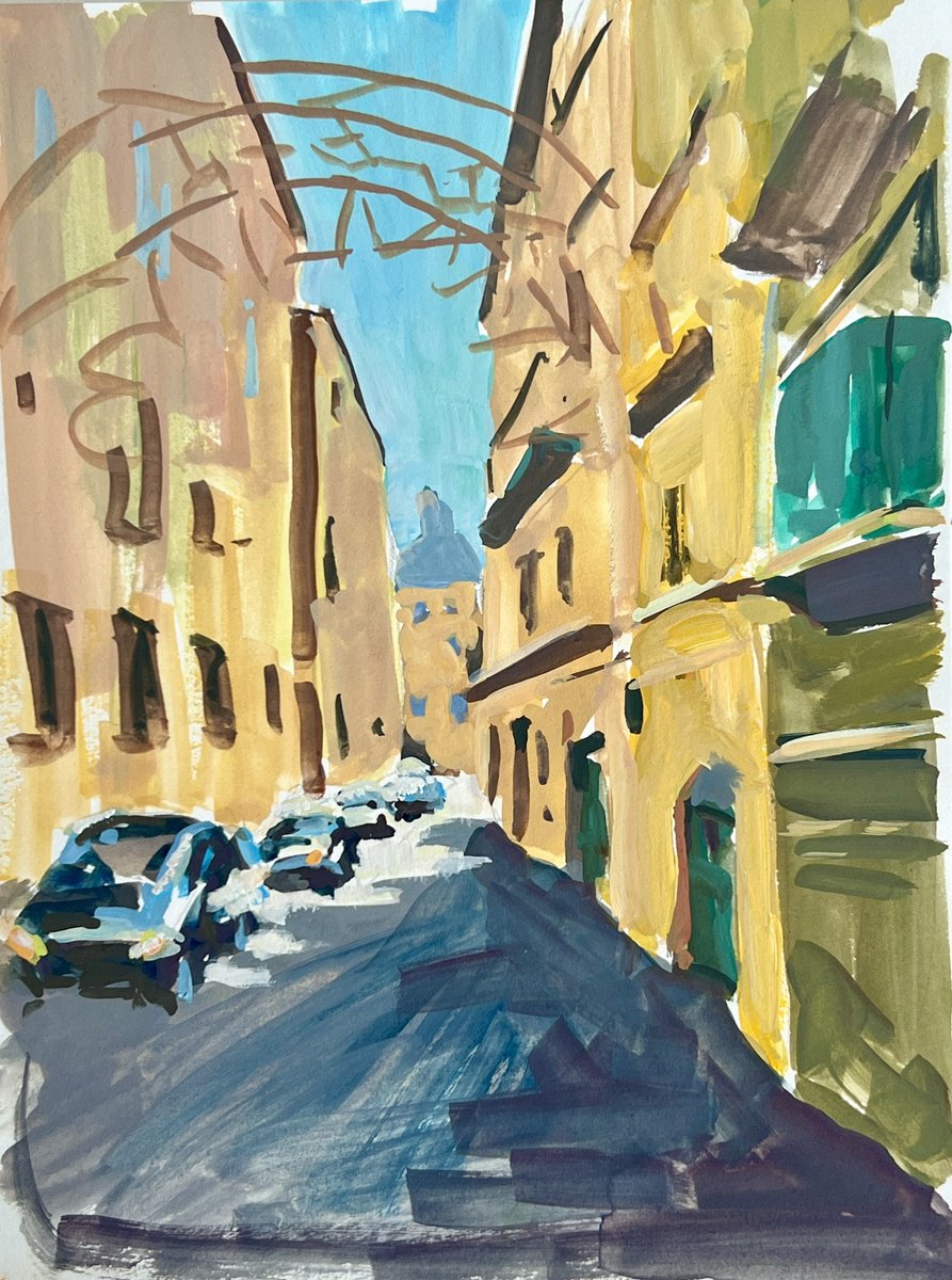 Palermo street by Louise Gillard