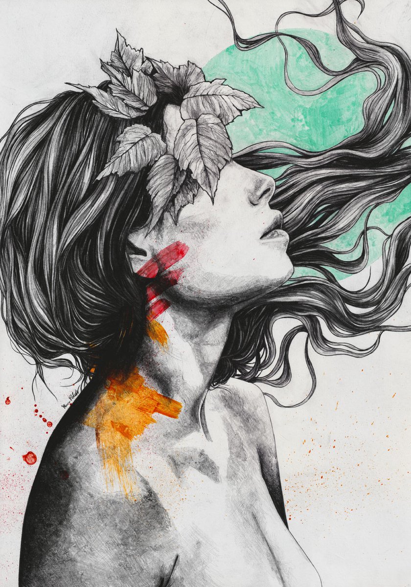 Illustrative Pencil Drawing , Nobody Hears By Marco Paludet, 14 X 20, Artwork For Sale On Artfinder