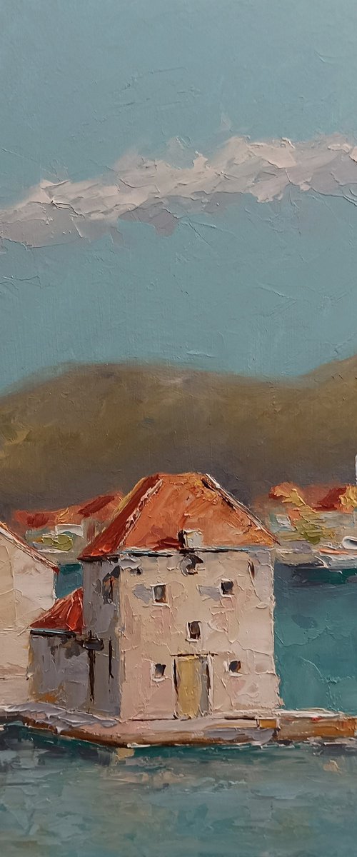 Old village on island Hvar. Croatia, Adriatic sea by Marinko Šaric