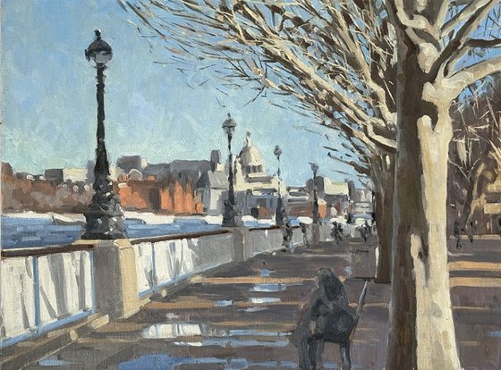 The Southbank in winter
