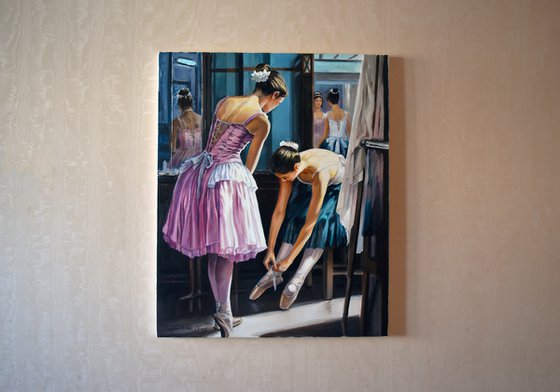 At the dressing room III.