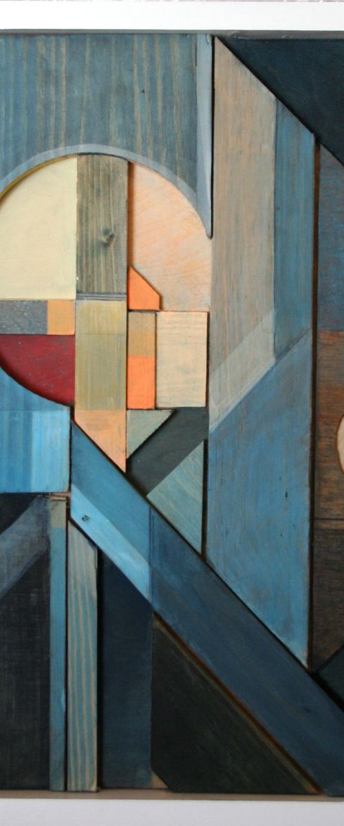Dawn Light (Relief Construction) by Liam Hennessy