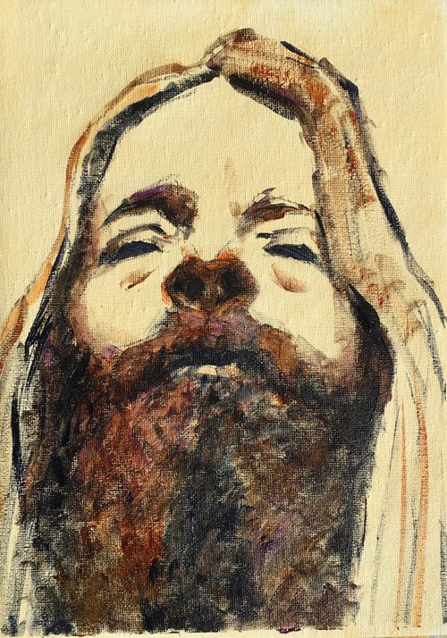 Long Beard Study by Dominique Dève