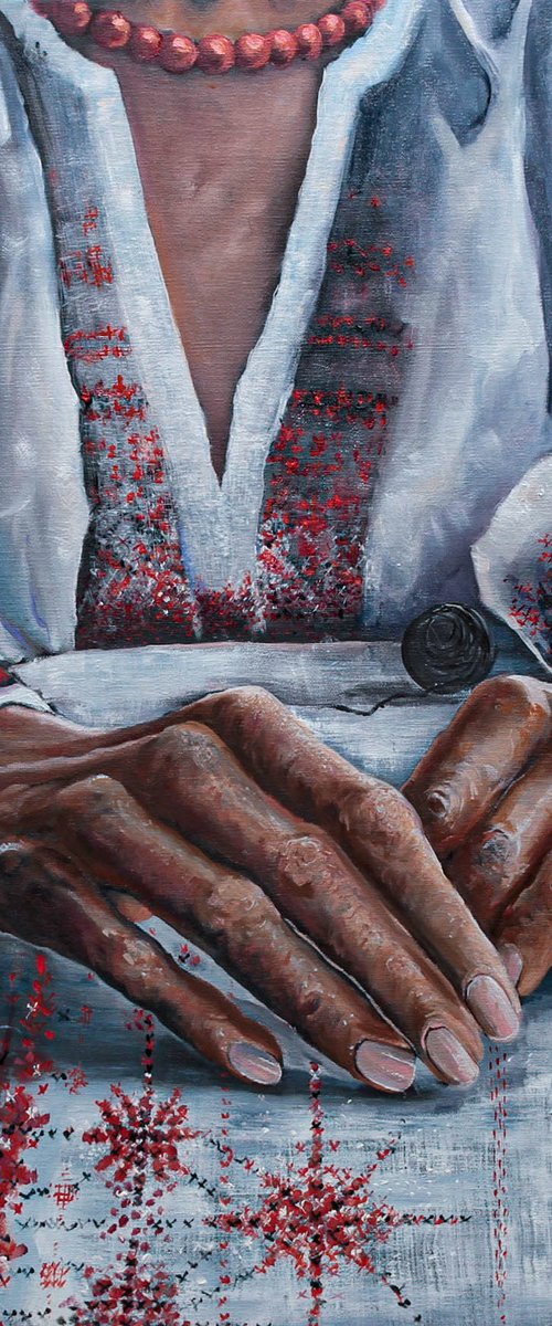 Mom's hands by Ihor Bychkivskyy