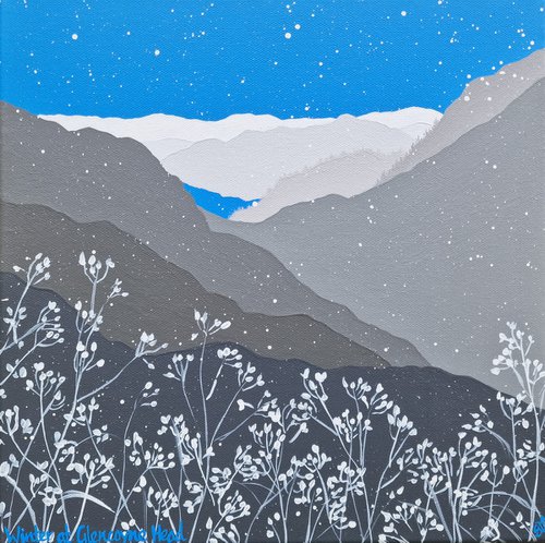 Winter at Glencoyne Head, The Lake District by Sam Martin