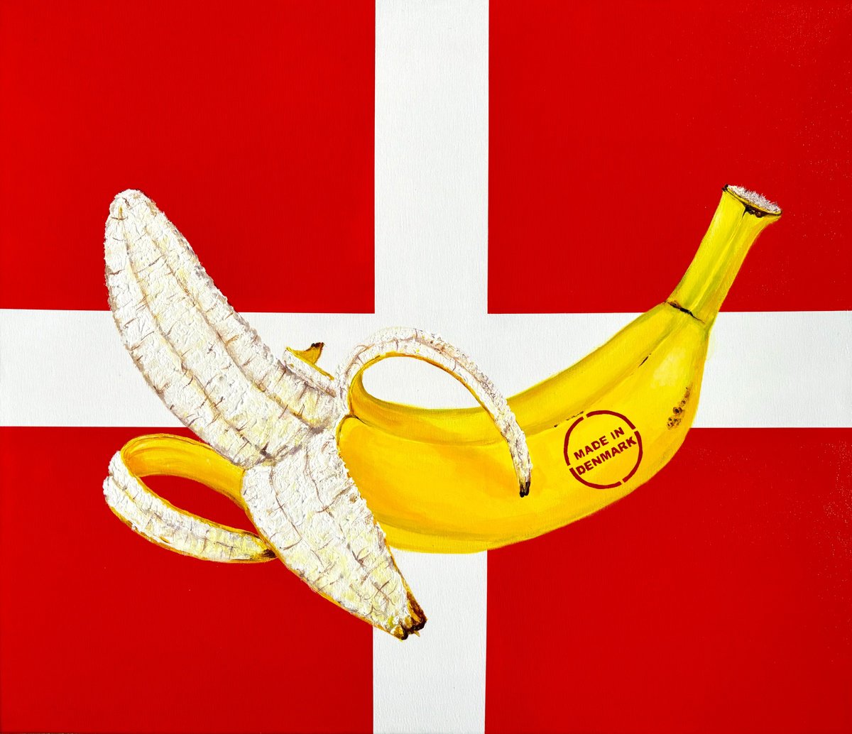 Photorealistic Still Life Acrylic Painting By Lena Smirnova, 28 X 24", Made In Denmark, Original Artwork