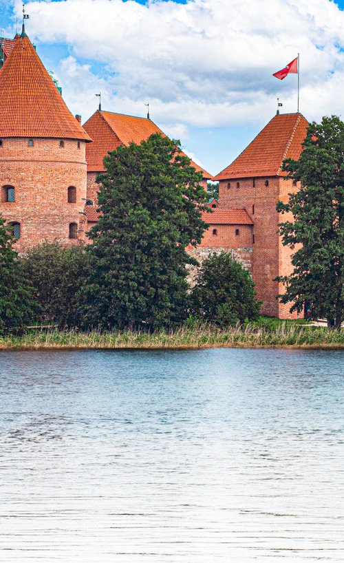 Trikai Castle in Lithuania by Bruno Paolo Benedetti