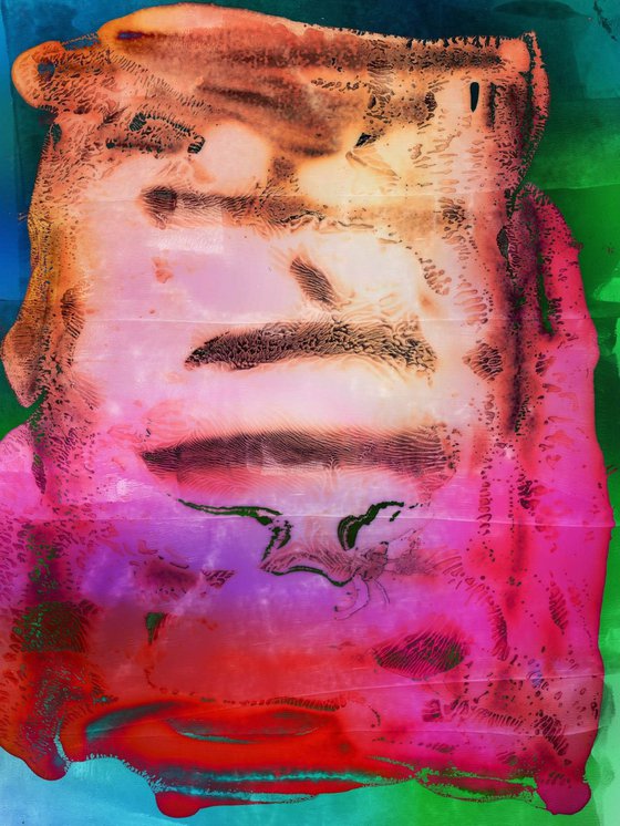 Abstract Scanography XXIV
