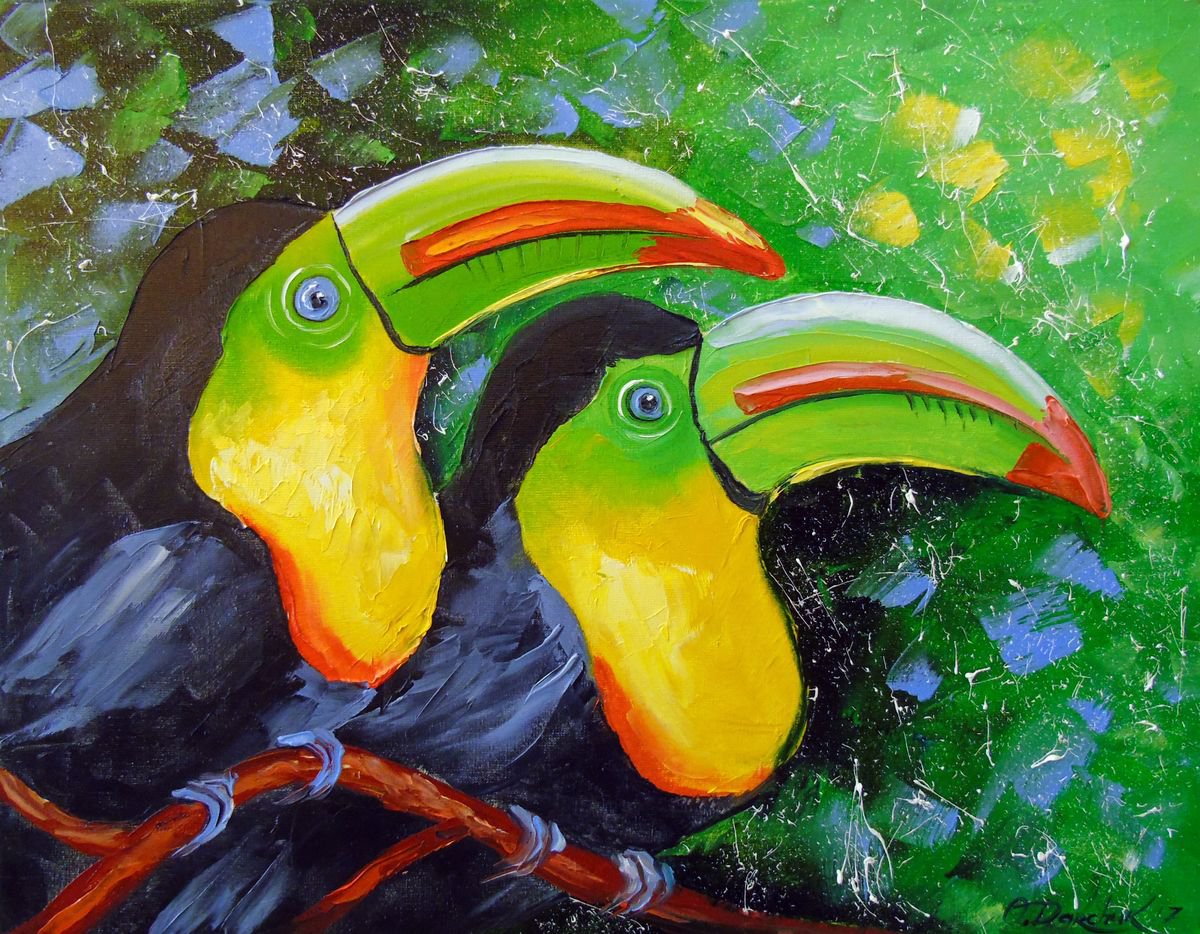 Toucans by Olha Darchuk