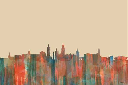 Glasgow Scotland, UK Skyline - Navaho by Marlene Watson