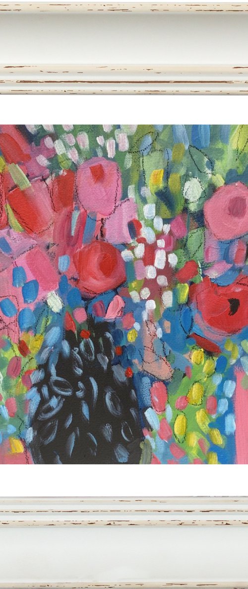 Abstract Floral XIV by Jan Rippingham