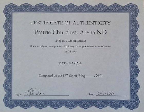 Landscape - Prairie Churches - "Hope on the Horizon"