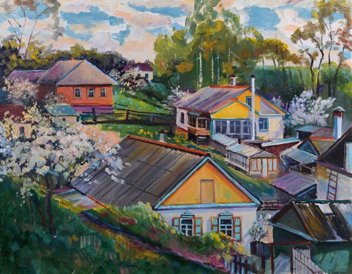 April in Sednev by Vyacheslav Onyshchenko