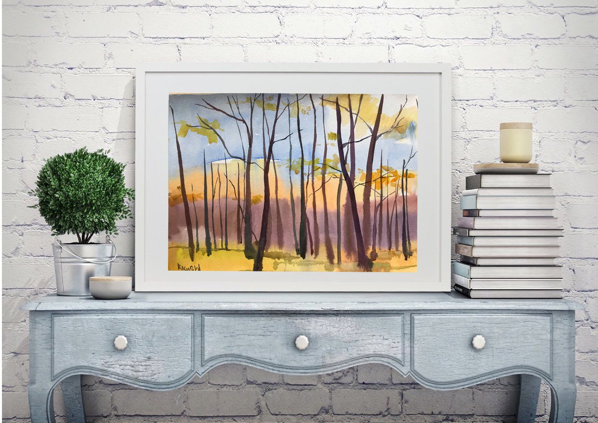 Gold of the forest by Elena Vasilekk