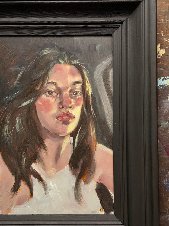 Evening Light  from the “100 Portraits”