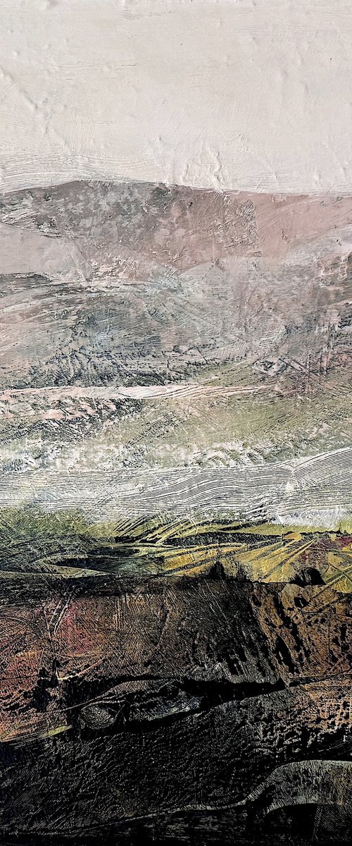 Misty Uplands by Marijean Harris