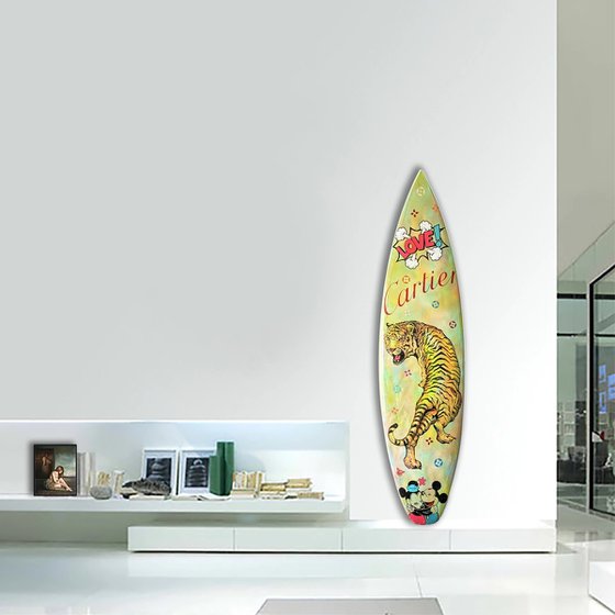 Cartier Surfboard
