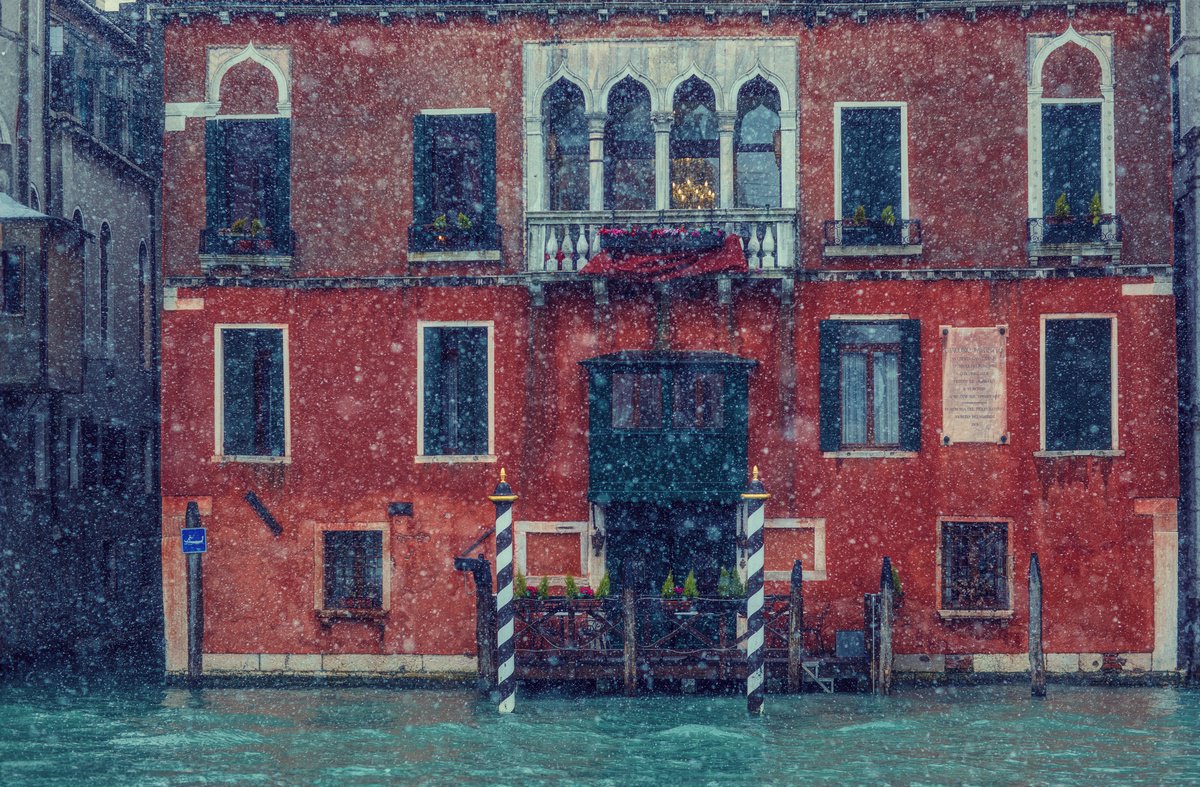 Photorealistic Cityscapes Photograph By Pavel Oskin, 36 X 24", Palazzetto, Original Artwork