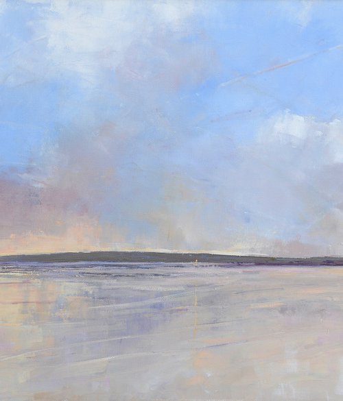 Camber Sands Evening Light by Tom Cringle