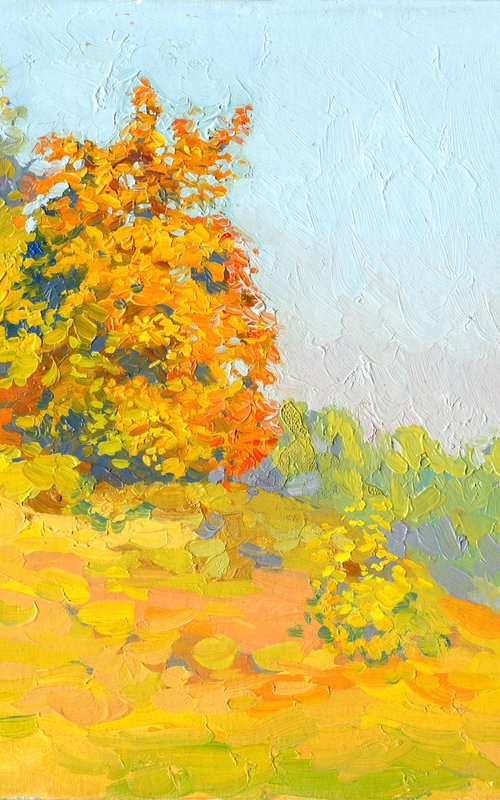 Golden autumn by Simon Kozhin