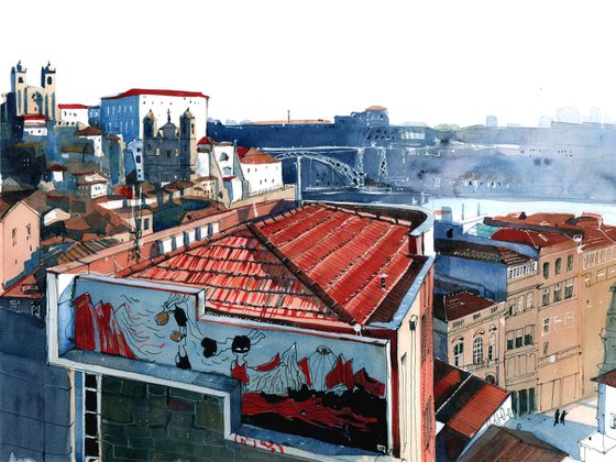 Porto Red Roof Romance