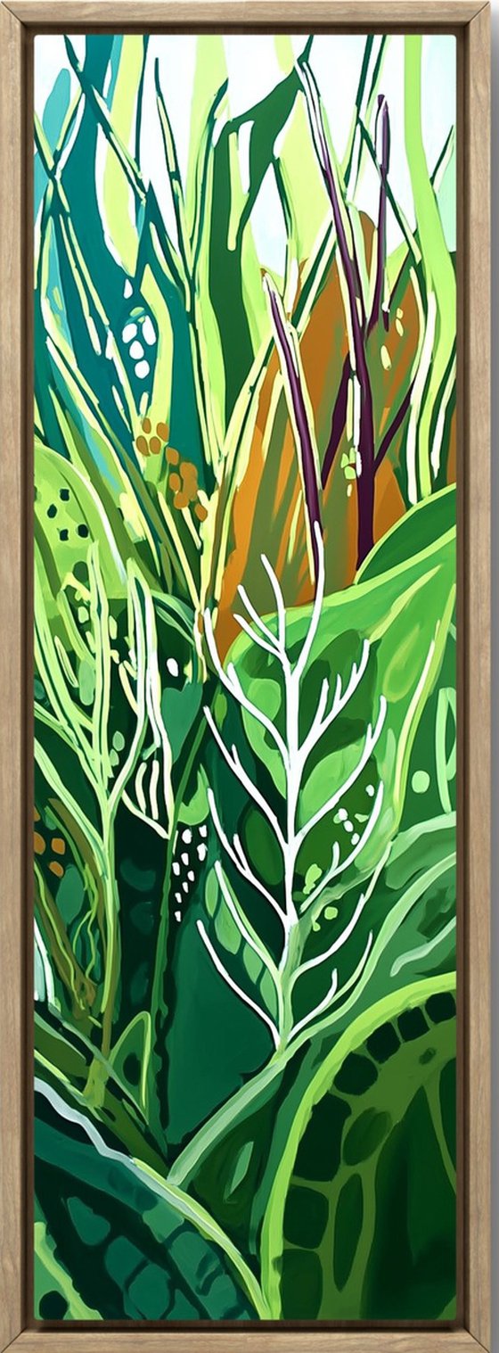 Magic Greenery #6 green abstraction