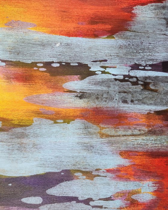 FLARE II - Contemporary Abstract Painting