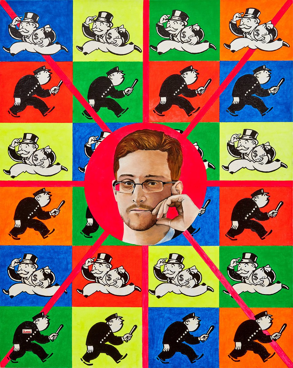 Edward Snowden by Samoa