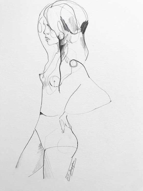 Untitled pencil nude 02