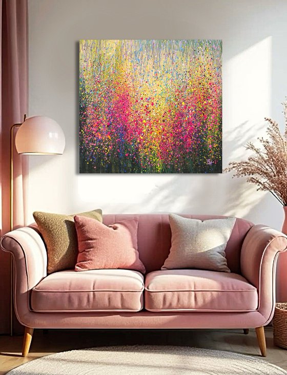 Summer Meadow - Small Pink