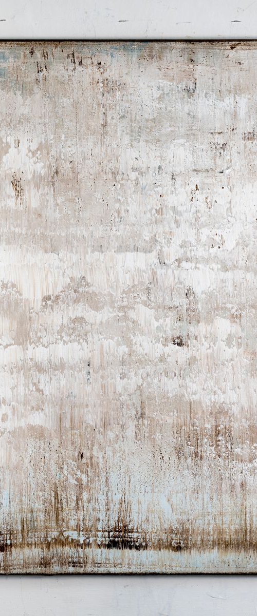 Brown abstract painting BH683 by Radek Smach