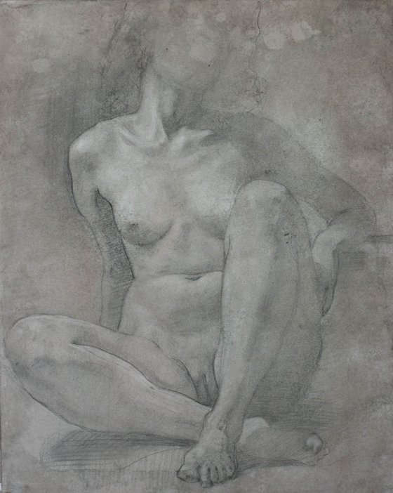 Nude figure