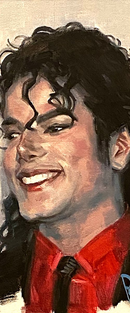 Michael Jackson Portrait by Paul Cheng