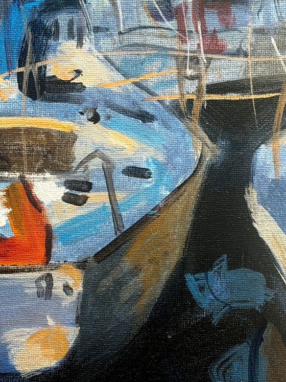 Pause in the Harbor