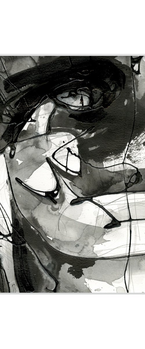Doodle Nude 6 by Kathy Morton Stanion