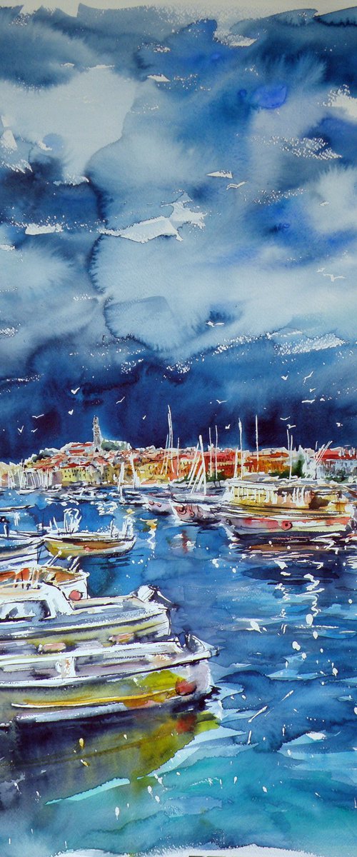 Port of Rovinj by Kovács Anna Brigitta