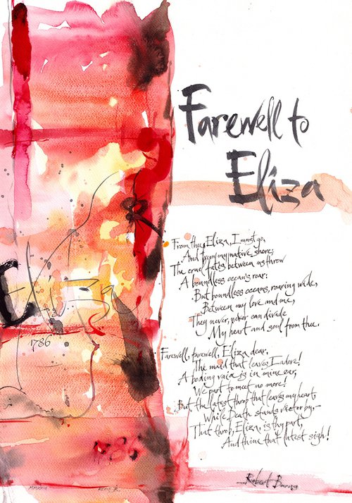 Robert Burns - Farewell to Eliza by REME Jr.