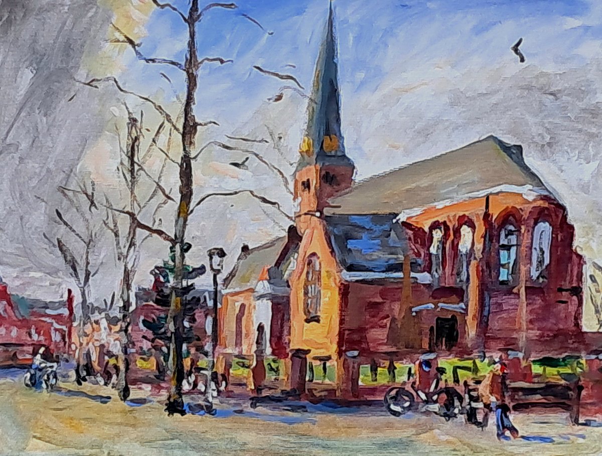  Old Church By Dimitris Voyiazoglou, 20 X 17, Artwork For Sale On Artfinder