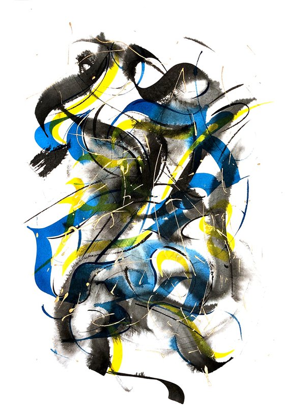 Abstract Calligraphy