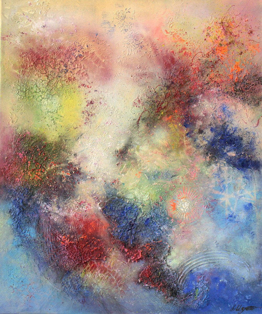 Abstract Moment By Ludmilla Ukrow, 20 X 24, Artwork For Sale On Artfinder