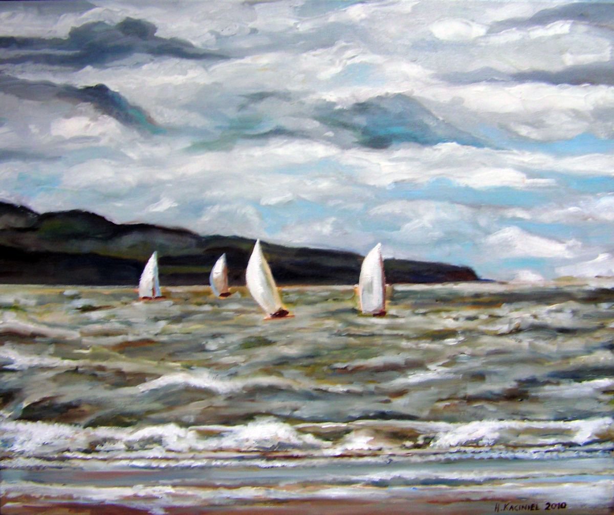 The Scottish sea by Hanna Kaciniel