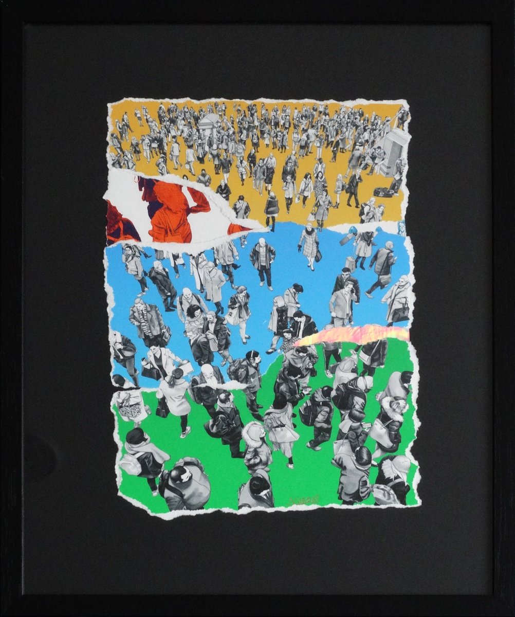People At StationII CollageIII by Arturo Garcia de las Heras (Agheras73)