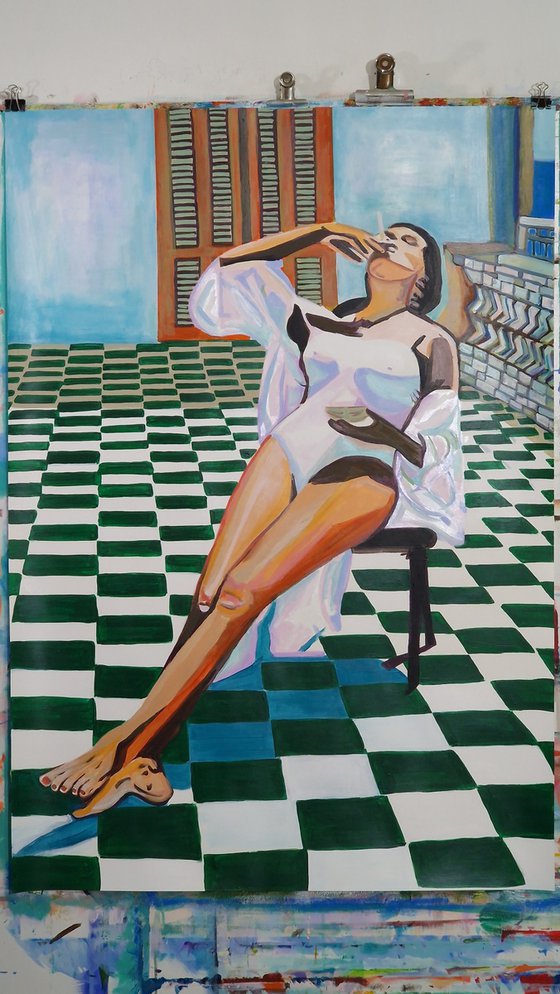 Relaxation / 100 x 70 cm
