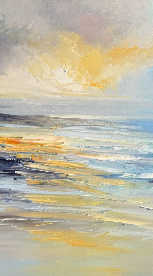 Golden horizon No 2, by Liliana Gigovic