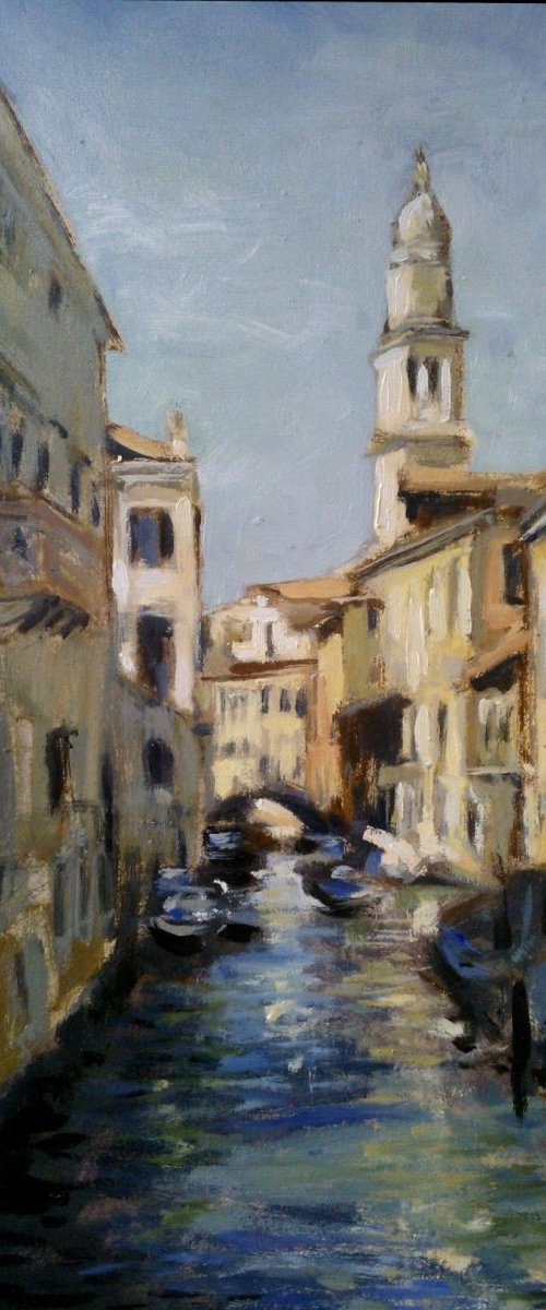 canal in Venice by Sebastian Beianu