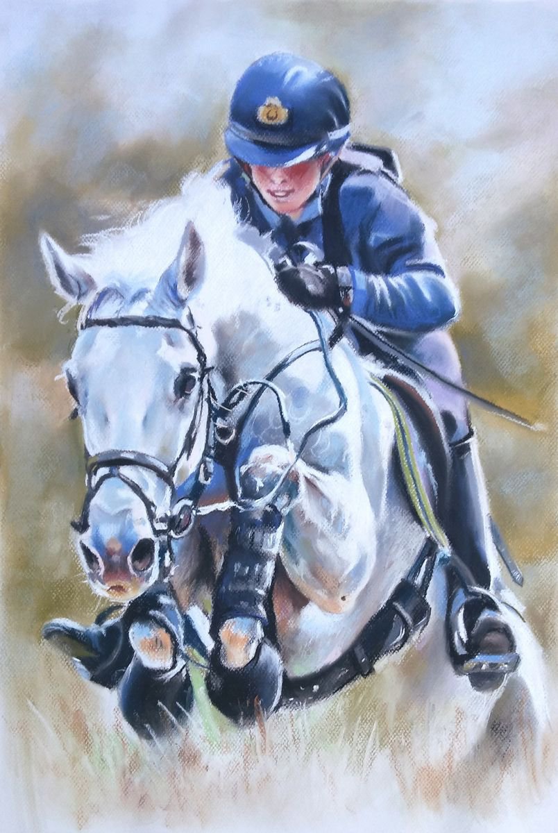 Horsewoman by Magdalena Palega