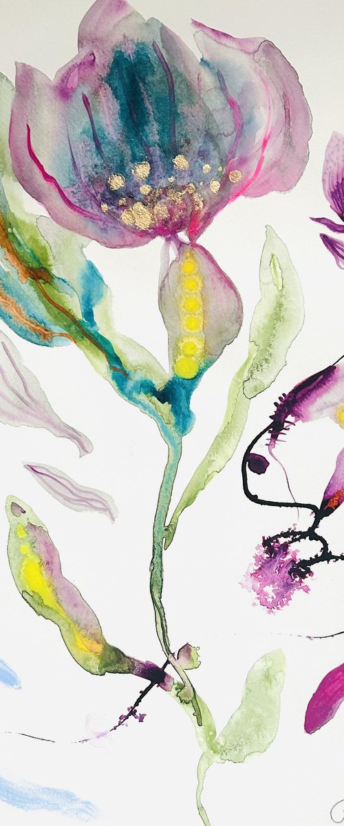 Magical plants 22 by Ryoko Minamitani